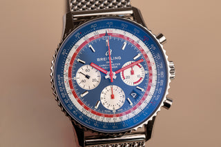 Breitling Navitimer B01 Chronograph 43 Pan Am Edition – Originalfoto 10